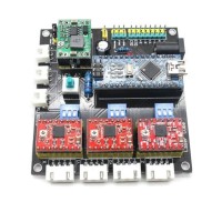 USB CNC 3 Axis Stepper Motor Controller + Drive for Laser Engraving Machine Board