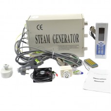 3KW Steam Generator Sauna Bath Home SPA Shower Ddigital Timer with Remote Controller