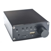 Breeze Audio TPA3116 Digital Power Amplifier TF USB MP3 WAV Music Player Car Audio AMP 2x50W