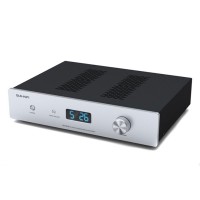 QLS-HIFI QA100 HIFI Digital Audio Amplifier Remote Control Input Optical I2S AES EBU Coaxial RCA BNC 100W+100W