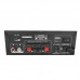 HIFI Stereo Power Amplifier Bluetooth Audio Player 30W+30W Dual Channel Support USB SD Card FM