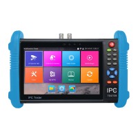 7" IP CCTV Tester Monitor IP Analog Camera Tester H.265 4K Video Testing Support ONVIF Wifi POE Android System