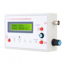 FG-100 DDS Function Signal Generator Module 1HZ-500KHz Sine +Square Wave w/case