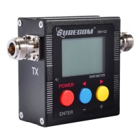 Surecom SW-102 125-525Mhz Digital VHF/UHF Antenna Power SWR Meter 2-Way Radio