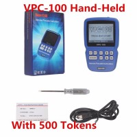 VPC-100 VPC100 Handheld Vehicle Pin Code Calculator with 500 Tokens for Car Vehicles