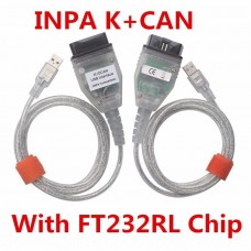 INPA K+CAN Allows Full Diagnostic Tool with FT232RL Chip INPA Cable for BMW Car Auto