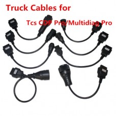 Truck Adapter Cables Kit for Mutlidiag Pro+ VCI TCS CDP Diagnostic Tool Connect Cable