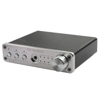 FX Audio D302PRO HIFI Amplifier Headphone AMP USB Coax Optic AUX Input 20Wx2 Support 24Bit 192KHz with Power Supply Silver