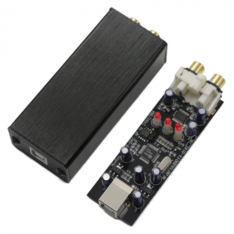 FX Audio FX01 USB Sound Card Audio Decoder DAC SA9023+PCM5102 Sampling