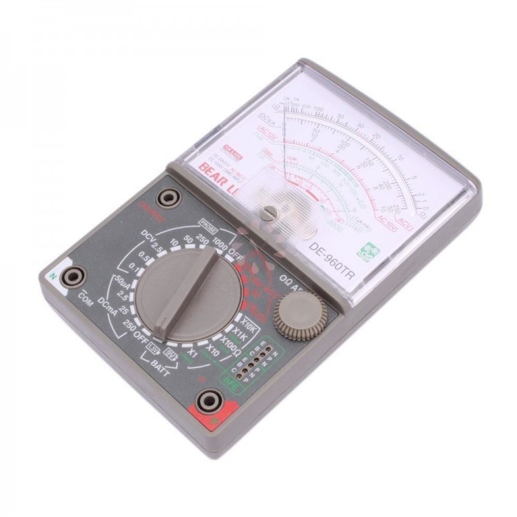 DE960TR Range AC DC Pointer Type Analog Meter Multimeter Voltmeter