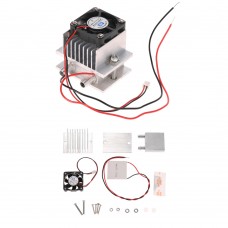 Thermoelectric Peltier Cooler Refrigeration Cooling System Heat Sink Conduction Module + Fan + TEC1-12706 DIY Kit