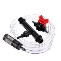 Garden Irrigation Device Venturi Fertilizer Injector 20mm + Switch Water Tube Kit