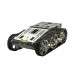 Smart Robot Tank Chassis Tracked Car Aluminum Alloy Vehicle for Arduino DIY