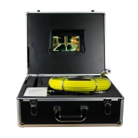 GSY9000D Sewer Waterproof Video Camera DVR 7" Monitor Drain Pipe Inspection with 20M Cable