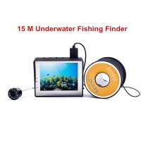 Wrist Watch Fish Finder 3.5" Underwater Fishing Camera 1000TVL HD Visual Monitor 15M WF02