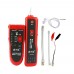 Network RJ11 RJ45 LAN Wire Tracker Fault Locator Cable Tester NF-801B Red