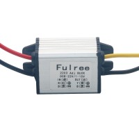 Fulree DC-DC Step Down Voltage Regulator Power Adapter 8-22V to 1.5-15V Adjustable Buck Converter Module