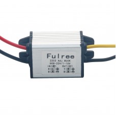 Fulree DC-DC Step Down Voltage Regulator Power Adapter 8-22V to 1.5-15V Adjustable Buck Converter Module