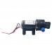 Water Pump DC 12V 100W 8Lpm Diaphragm High Pressure for Wash Car Boat Marine