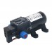 Water Pump DC 12V 100W 8Lpm Diaphragm High Pressure for Wash Car Boat Marine