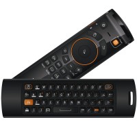 MeLE F10 Deluxe Fly Air Mouse Wireless QWERTY Keyboard Remote Control 2.4GHz Gyro IR Learning for Android TV Box PC