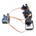 Arduino Compatible 4 Freedom Degree Manipulator Robot Linkage Control UNOR3 Servo Drive Plate + Mainboard
