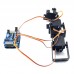 Arduino Compatible 4 Freedom Degree Manipulator Robot Linkage Control UNOR3 Servo Drive Plate + Mainboard