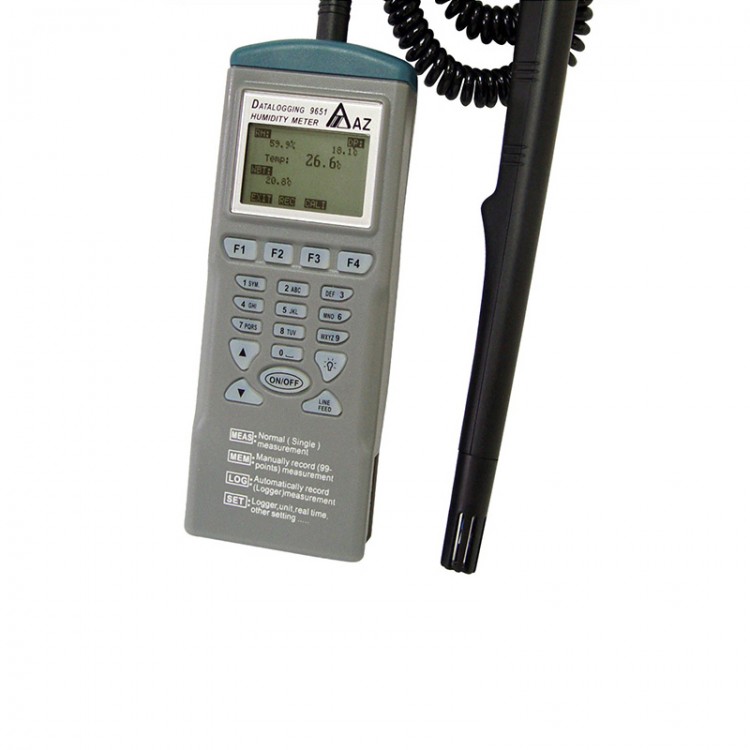 AZ9651 Hygrometer Logger Temperature and Humidity RH Programmer