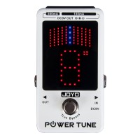 JOYO JF-18R Power Supply Tune Electric Guitar Digital Tuner  in One Effects Pedal True Bypass