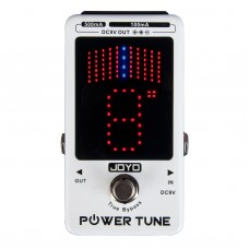 JOYO JF-18R Power Supply Tune Electric Guitar Digital Tuner  in One Effects Pedal True Bypass