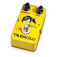 JOYO JF-09 Tremolo Guitar Effects Pedal Analog Tremolo Stompbox Intensity Rate Adjustable True bypass