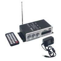 Lepy LP-A7USB 2x35W Digital Power Amplifier w/ Power Adapter Remote/USB/MP3/MP4/SD/FM