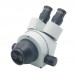 7X-45X Optics Binocular Industry Zoom Stereo Microscope Magnifier LED Ring Lamp KLN0745-B1
