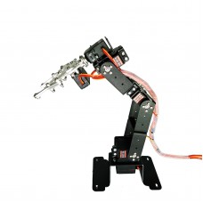 6DOF Mechanical Robot Arm Frame Clamp Claw Mount with KS3518 Servo for Robotics Arduino Raspberry Assembled