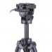 Kingjoy VT-1500 Aluminum Video Camera Studio Photo Tripod Fluid Head for Film Video Shooting