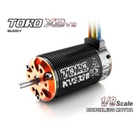 TORO X8 V2 SK-400010-10-11 Brushless Sensor Motor 1/8 Scale 18 Slot Stator