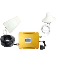 GSM WCDMA 900 2100MHz 3G Dual Band Mobile Cell Phone Signal Booster Repeater