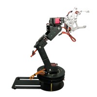 6 DoF Robot Mechanical Arm Manipulator Single Frame with 6PCS MG996R Servo 6PCS Servo Horn