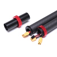 25mm 30mm Carbon Fiber Tube Pipe Assembly Kit Plant Protection FPV for UAV Aerial Monitoring  