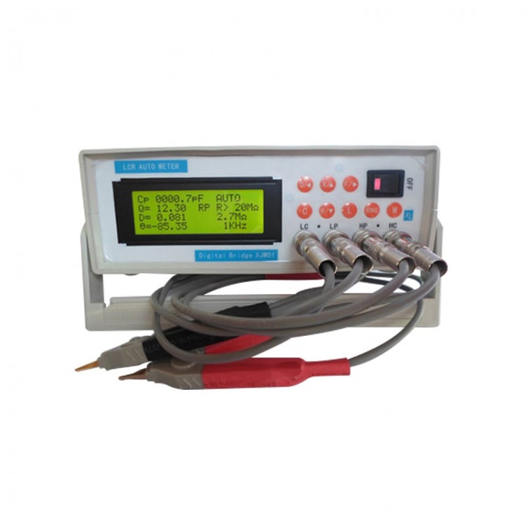 XJW01 Auto LCR Digital Bridge Resistance Capacitance Inductance ESR Meter 0.3 Free Shipping