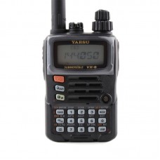 YAESU VX-6R Hand-Held Walkie Talkie 0.5-999Mhz IPX7 Waterproof Heavy Duty Transceiver