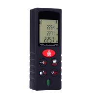 KXL-D40 Digital Laser Distance Meter 40m Range Finder Level Ruler Area Volume Measure Bubble