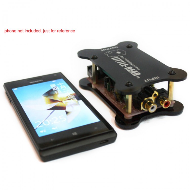 Little Bear T9 Mini Phono Turntable Preamp RIAA MM HiFi LP Vinyl Pre