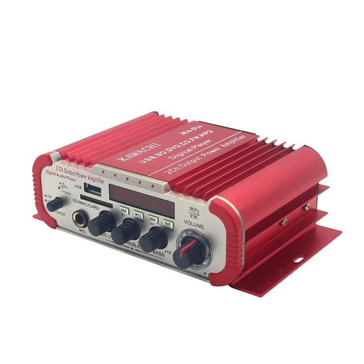 Karaoke Professional Power Amplifier Digital Audio Player with Remote Controller Free Shipping