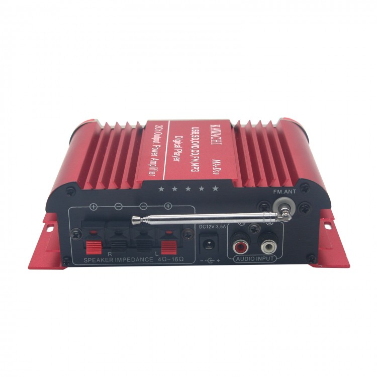Karaoke Professional Power Amplifier Digital Audio Player with Remote Controller Free Shipping