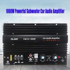 Car Audio Amplifier Board Power 12V 1000W Mono Powerful Bass Subwoofers Amp PA-80D