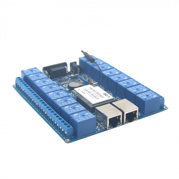 16 Channel WIFI Network IO P2P Remote Control Relay For Arduino Relay Android - Free Shipping ...