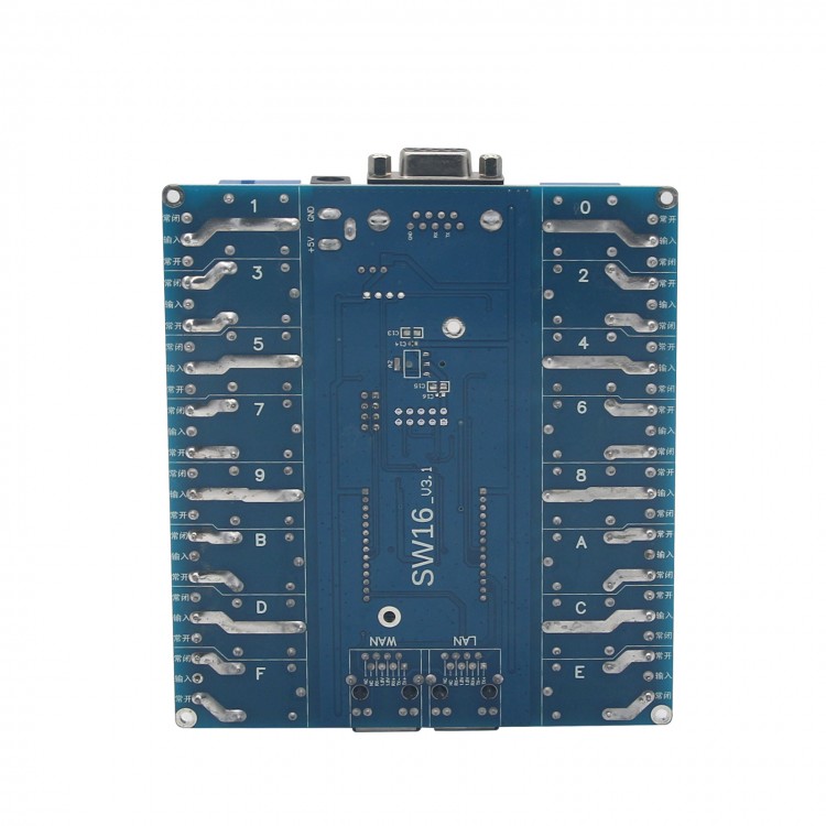16 Channel WIFI Network IO P2P Remote Control Relay For Arduino Relay Android - Free Shipping ...