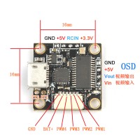 Super_S F3 Flight Control Board Integrated OSD Brushless ESC Built-in 5V BEC Omnibus_S