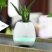 Smart Piano Bluetooth Speaker Playing Music Flower Pot LED Night Light Flowerpot